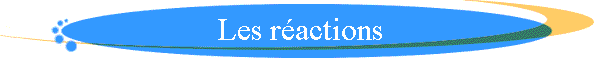 Les r�actions