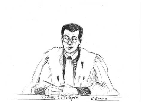 Le pr�sident Castagnede