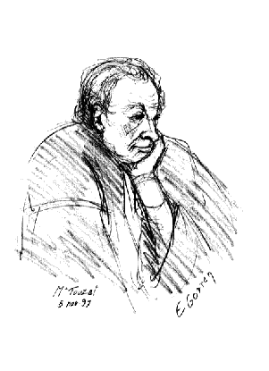 croquis de Michel Touzet