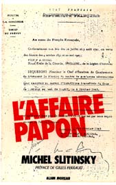 M. Slitinsky - L'affaire Papon